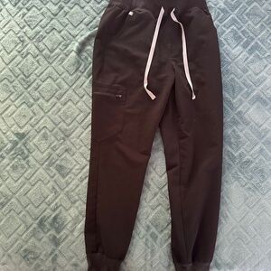 Black Zamora Jogger Scrub Pants SP